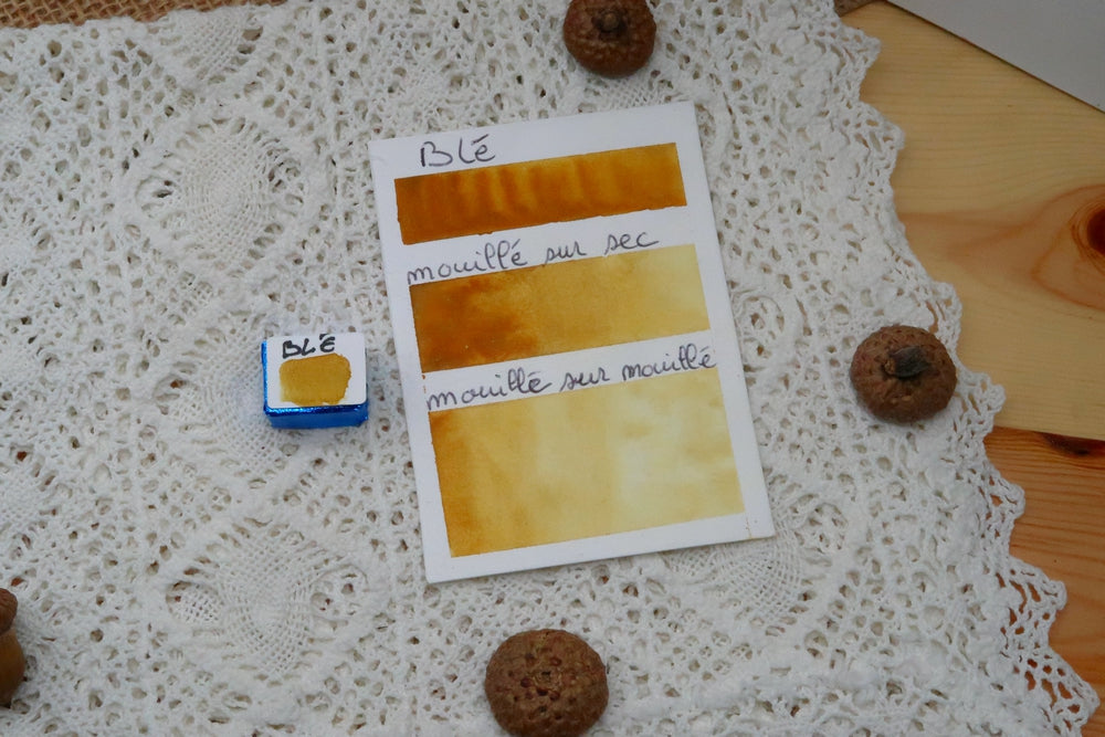 Épi de blé Cœur d'aquarelles acheter aquarelle artisanale