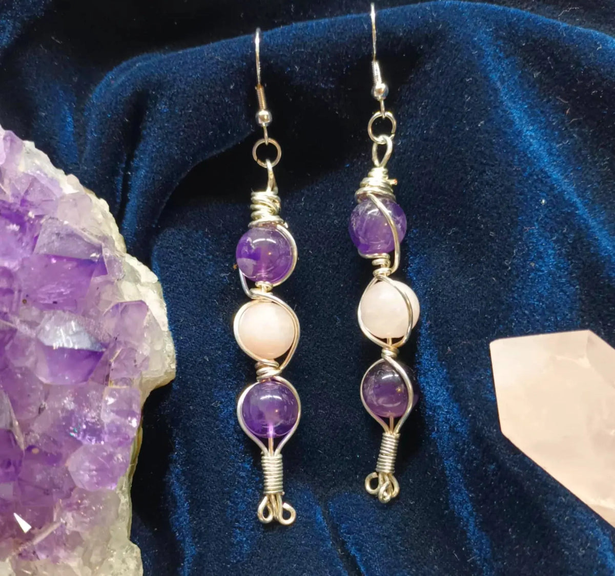 Boucles d'oreilles Arcana Pigments et Sortilèges acheter aquarelle artisanale