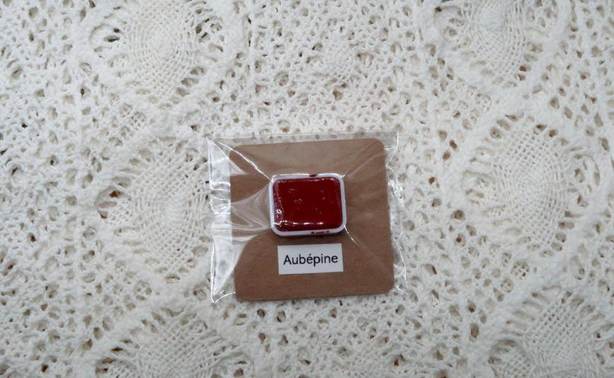 Aubépine Cœur d'aquarelles acheter aquarelle artisanale