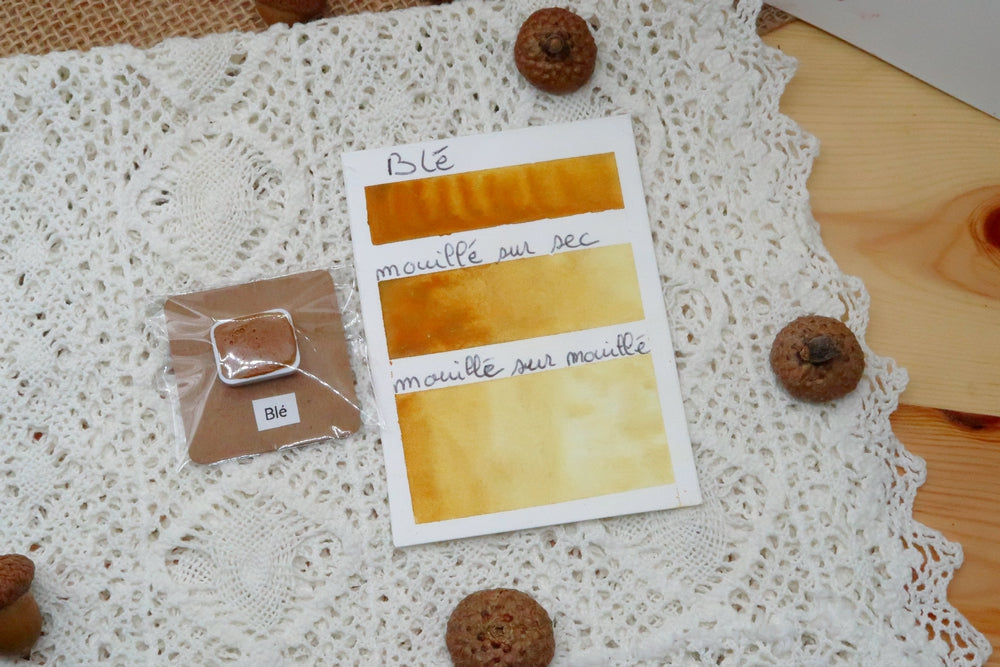 Épi de blé Cœur d'aquarelles acheter aquarelle artisanale