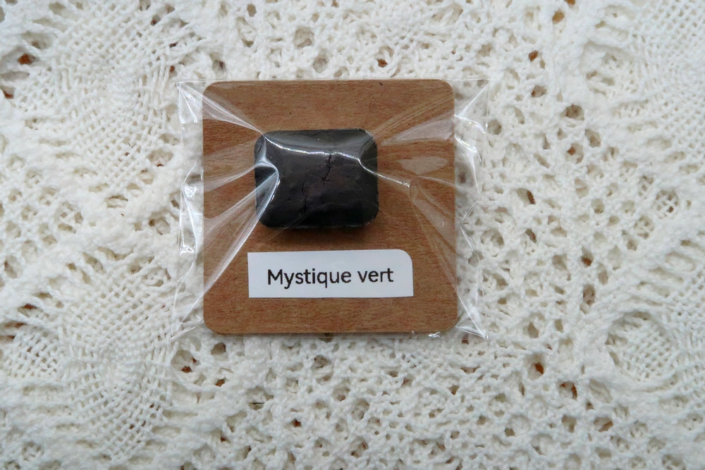 Mystique vert Cœur d'aquarelles acheter aquarelle artisanale