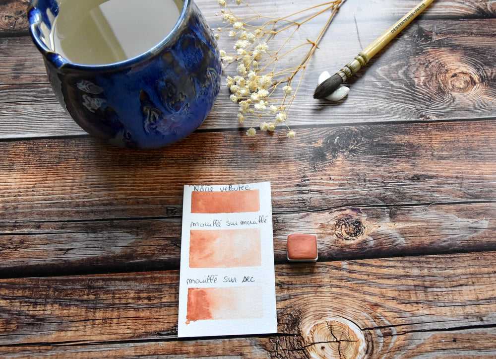 nacre veloutée aquarelles artisanales 