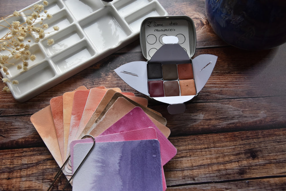 Palette 6 couleurs peaux et portraits